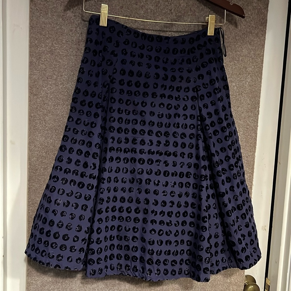 Beautiful purple skirt with lace liner inside